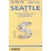 Imagen de Seattle 1:10.000: Downtown, Washington University, Olympic National Park, &amp; Region, Western Washington, North Cascades Mount Rainier Park (Borch Map)