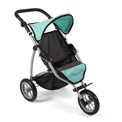 Imagen de Bayer Chic 2000 León Cochecito de muñecas Leon para Correr, Color Melange Anthracite Mint, 75 x 40 73.5 cm (613 42)