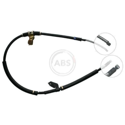 Imagen de A.B.S. K11448 Cable de Freno Mano 1260 Discos MITSUBISHI: PAJERO 2, HYUNDAI: GALLOPER 2