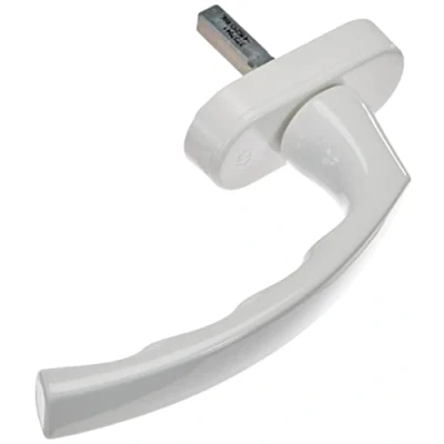 Imagen de HOPPE 3737041 Lège Tirador para ventana (atornillado, 7 x 32 cm), color blanco