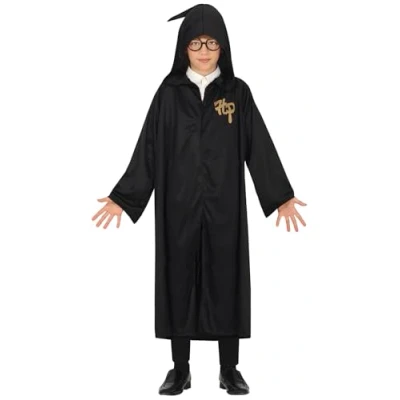 Imagen de Guirca 1 Harry Potter Disfraz aprendiz mago, Color negro, 10 12 años (81783.0)