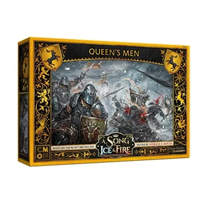 Imagen de A Song of Ice and Fire Tabletop Miniatures Game Baratheon Queen&#039;s Men Expansion Set , Strategy for Teens Adults Ages 14 up 2+ Players Average Playtime 45 60 Minutes Made by CMON