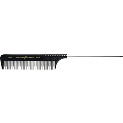 Imagen de Hercules Sägemann Peine de aguja profesional 190R 490R caucho natural, con dentado cambiante 2/1 9 pulgadas, agarre trasero 190 R 490