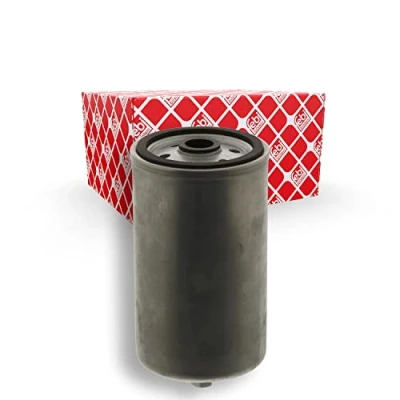 Imagen de FEBI BILSTEIN 35355 Filtro Combustible enroscable, con separador de agua, tapón roscado descarga agua MAN: TGA, TGX, TGS