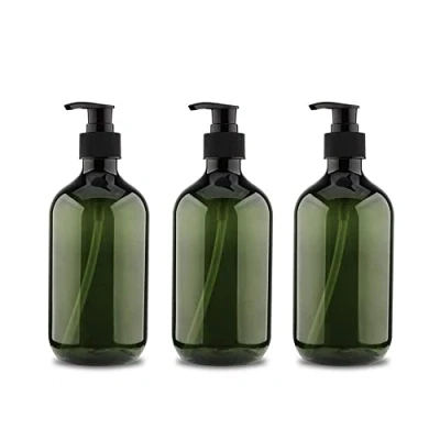 Imagen de 3Pcs 300ml Botella de Champú, Dispensadores Líquido Recargables, Dispensadora, Botellas Dispensadoras con Bomba, Dispensador Maquillaje