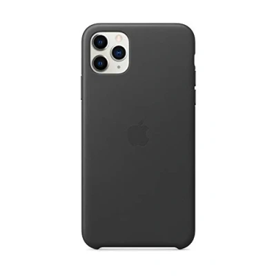 Imagen de Funda De Piel Apple Negro Para Iphone 11 Pro Max