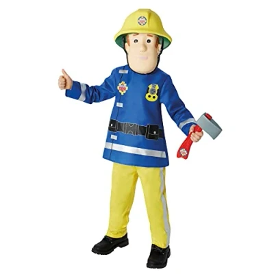 Imagen de Rubie&#039;s Disfraz infantil con diseño Fireman Sam, talla S (I 610901S)