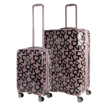 Imagen de DKNY Maletas de Viaje la Firma [Marca]. Juego 4 Ruedas Ligeras. Candado combinacion, French Mauve