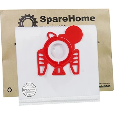 Imagen de SpareHome® Bolsas Multi Layer + 2 microfiltros Basic 3D Efficiency FJM reemplazo para aspiradores Miele Compact C2 C1 Complete