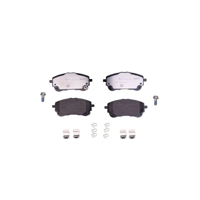 Imagen de HELLA 8DB 355 040 191 Juego de pastillas freno con avisador acústico desgaste tornillos pinza accesorios