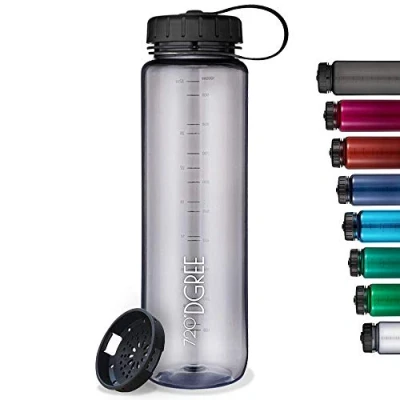 Imagen de 720DGREE Botella de Agua Basic “simplBottle 1 Litro, 1000ml, Azul Sin BPA Beber, Deportiva, Outdoor, Niños