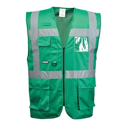 Imagen de Portwest Chaleco Iona Executive, Tamaño: L, Color: Verde botella, F476BGRL