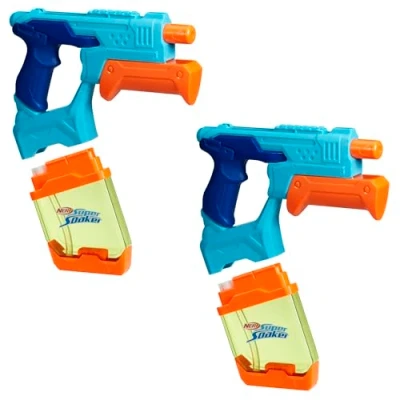 Imagen de Nerf Super Soaker Dunk Fill Pack de 2 lanzadores