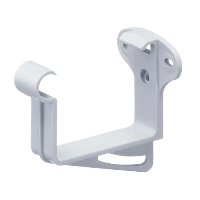 Imagen de INEFA Soporte para canalón, canalón en forma de caja, PVC U NW 68, 1 ud. blanco accesorios canalón,made in Germany