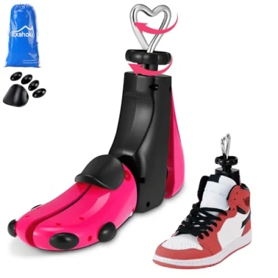 Imagen de Exshoiu Hormas Zapatos para Botas Hombre y Mujer, Profesional Ensanchador de Botas, Ajustable Anchura Longitud Estirador