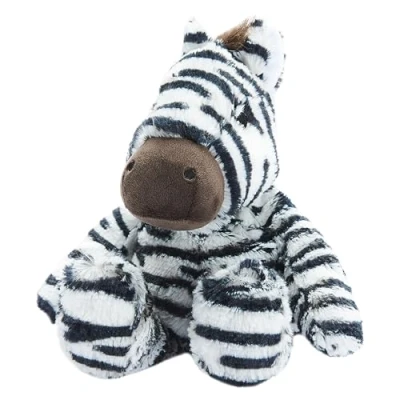 Imagen de Warmies Peluche de Cebra con Peso para Microondas Aroma a Lavanda Francesa, Bolsa Trigo Caliente o Fría una Relajación Fresca y un Alivio Cálido