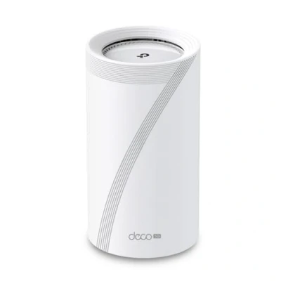 Imagen de 【2024 Nuevo】 TP Link Deco BE65 5G (1 Paquete)Sistema WiFi en Malla WiFi7 BE9300 Tribanda, 5760 Mbps (6 GHz)HomeShieldOperación multienlacePlug and Play, Disfrute de la Red