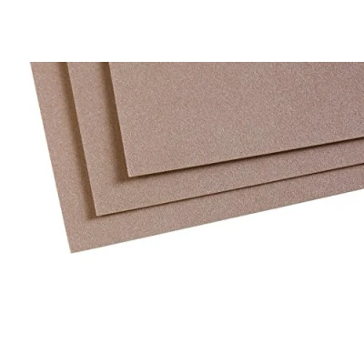 Imagen de Clairefontaine Ref 197013C Hojas para Sobres Pastelmat (paquete de 5 hojas) Tarjeta 360 g/m² 24 x 32 cm Color marrón Especialmente formuladas usar con pasteles