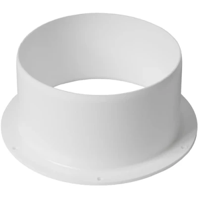 Imagen de brida de conector conducto, recta plástico para sistema ventilación calefacción y refrigeración (100 mm)