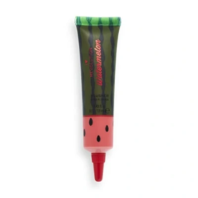 Imagen de I Heart Revolution, Watermelon Dewy Blusher Tint, Flushed, Darker Skin Tones, 13ml