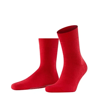 Imagen de FALKE Homepads M HP algodón lana puños en la suela 1 par, Calcetines para casa Hombre, Rojo (Scarlet 8280), 39 42