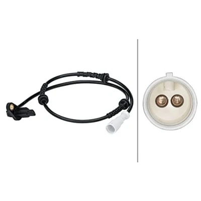 Imagen de HELLA 6PU 012 679 271 Sensor de ABS Eje trasero activo 2polos 715mm RENAULT: CLIO 2