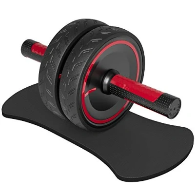 Imagen de Readaeer AB Roller Rueda de Abdominales para Flexiones,Rodillo con Doble Rueda,Ejercicio en casa