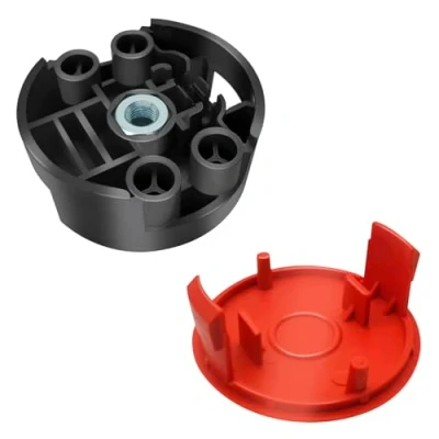 Imagen de Viilich Hilo de recortadora, compatible con cortabordes Bosch AFS 23 37, para F016800431, repuesto desbrozadora F016F04841 cubierta bobina