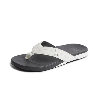 Imagen de Reef Cushion Phantom Sandalias de dedo, Hombre, Talla: 46, White/charcoal Piel imitación alta calidad