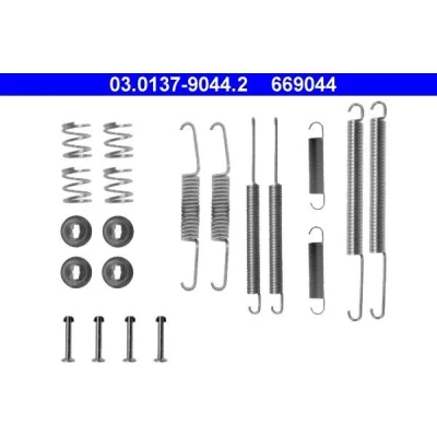 Imagen de ATE 03.0137 9044.2 Juego de accesorios, zapatas freno VOLKSWAGEN: GOLF 3