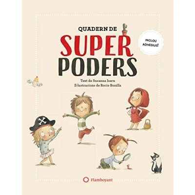 Imagen de Quadern de superpoders (Col·lecció Susanna Isern &amp; Rocio Bonilla): 21 x 27 cm