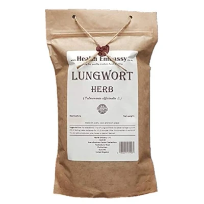 Imagen de Health Embassy Pulmonaria Hierba (Pulmonaria officinalis L) Lungwort Herb (100g)
