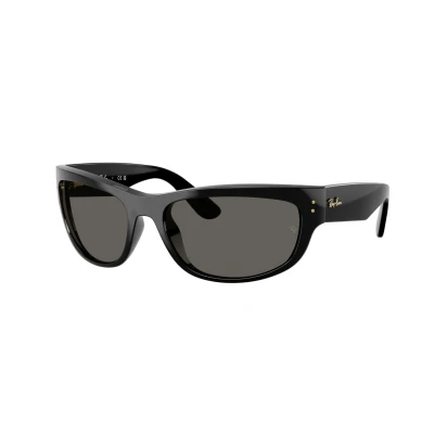 Imagen de Ray Ban Unisex RB2289 MEGA BALORAMA 6826J5 Gafas de sol Acetato Negro Gris Pillow Normal