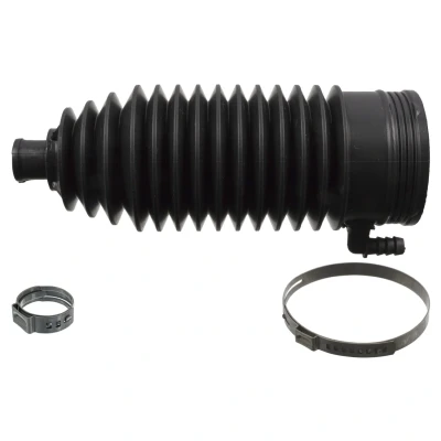 Imagen de FEBI BILSTEIN 101701 Juego de fuelle, dirección Termoplástico Eje delantero, izquierda, derecha con abrazaderas DACIA: Logan I MCV