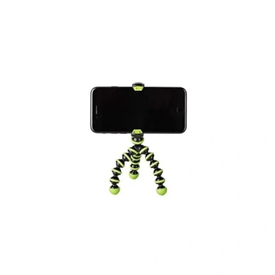 Imagen de JOBY GorillaPod Mobile Mini, Mini Trípode Flexible para Smartphones, Compatible con iPhone, Android y Windows, la Creación de Contenidos, Vlogging, Live Streaming, TIK Tok Negro Verde