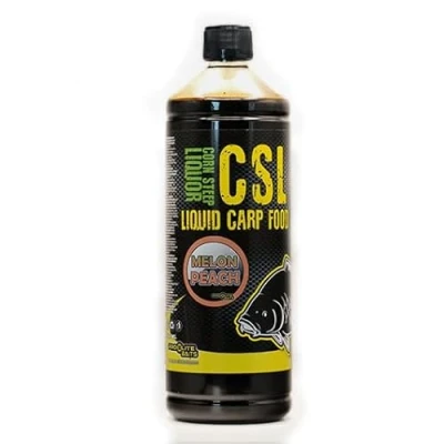 Imagen de CSL Pro Elite Baits Liquid Carp Food Licor de maiz atrayente para Pesca Peces Grandes (Melon&amp;Peach)