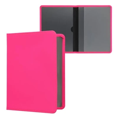 Imagen de kwmobile Funda para Permiso de circulación Italiano Estuche Neopreno carné Conducir Italia 105 x 148 mm Rosa neón