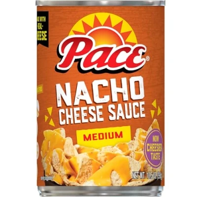 Imagen de Pace Salsa de queso Nacho, mediano, lata 10.5 onzas