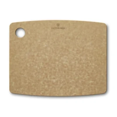 Imagen de Victorinox Tabla de Cortar para Cocina, Material Natural, Compuesto Papel, Carne, Pan, Queso, Apto lavavajillas, S (29.2 x 22.8 0.6) Café