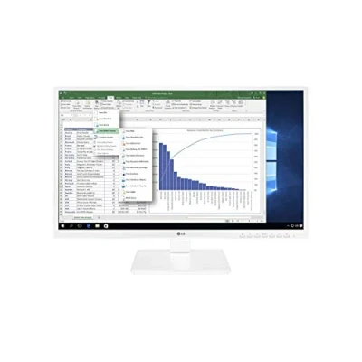 Imagen de LG 24BK550Y W Pantalla para PC 60,5 cm (23.8&quot;) Full HD LCD Plana Blanco Monitor (60,5 (23.8&quot;), 1920 x 1080 Pixeles, HD, LCD, 5 ms, Blanco)