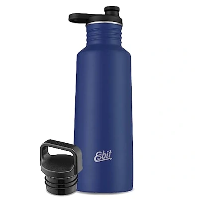 Imagen de Esbit Botella Deportiva Pictor, Acero Inoxidable, Unisex Adulto, Azul (Water Blue), 750 ml