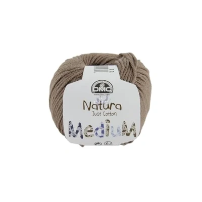Imagen de DMC Natura Medium Ovillo para tricot y ganchillo 100% algodón Ideal prendas de vestir 50g 75m 27 colores