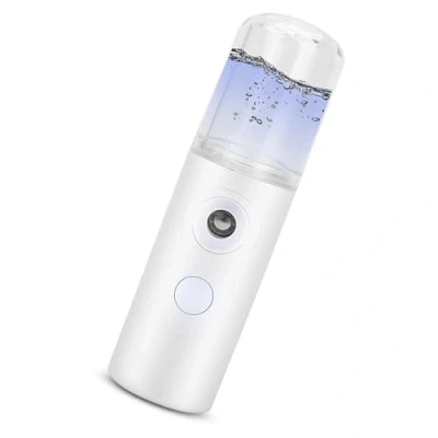 Imagen de Mini vaporizador facial con carga USB, pulverizador portátil de facial, manual, 30 ml para cara a mano