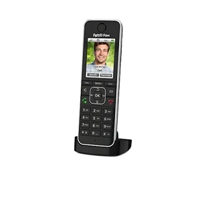 Imagen de AVM Fritz!Fon C6 teléfono DECT Negro (Pantalla a Color, HD, Servicios de Internet y Comodidad, Control Funciones Fritz!Box), Color