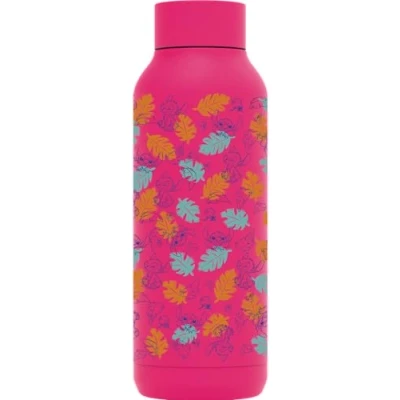 Imagen de Quokka Botella Termo Acero Inoxidable Solid Raspberry Pink 510 ML Stitch Tropical