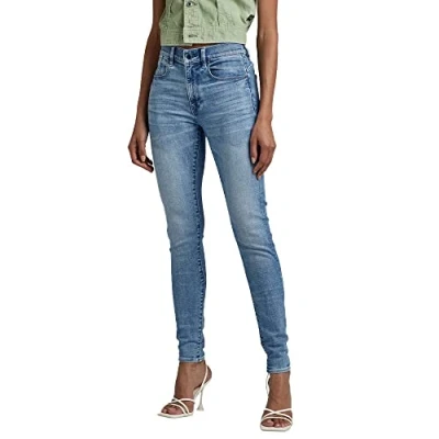 Imagen de G Star Lhana Skinny WMN Vaqueros pitillo, Mujer, Talla: 24x30, Sun faded niagara