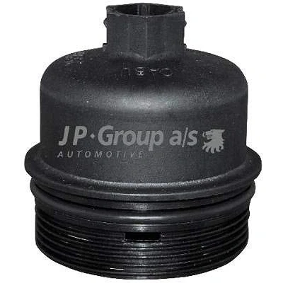 Imagen de JP GROUP 1518550100 Cubierta, caja filtro de aceite PEUGEOT: 307 SW, Partner II Furgón, 407 Berlina, FORD: Transit Mk6 Bus, Furgón