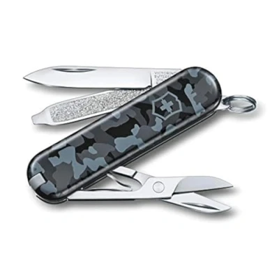 Imagen de Victorinox, Classic, Navaja Multiuso Suiza, Cuchillo bolsillo, Regalo, 7 Funciones, Hoja pequeña, Lima de uñas
