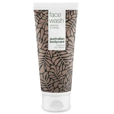 Imagen de Face Wash de Australian Bodycare 200 ml limpiador facial con Aceite árbol del té, para piel grasa, espinillas y acné natural té australiano 100% puro.