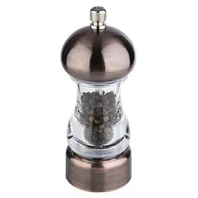 Imagen de APS 40551 molinillo de pimienta COBRE especias con aspecto cobre, acero al carbono, molienda regulable sin escalonamientos Dimensiones: 6 x cm/altura: 15 cm